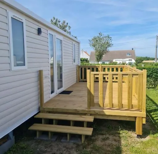 Vakantiehuis Mobil-home Magnolia 300m De La *